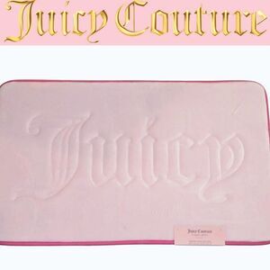 Juicy Couture Home JUICY Signature Logo Plush Memory Foam Bath Rug